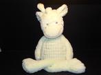 NICOTOY GIRAFFE PLUCHE LICHTGROEN MET VELOURS, Verzenden, Nieuw, Overige typen