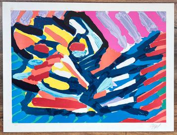 Karel Appel, litho uit 1978 ‘Nesting bird’ beschikbaar voor biedingen