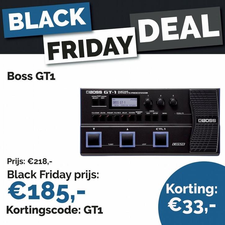 Boss GT-1 Multi Effect, Muziek en Instrumenten, Effecten, Nieuw, Multi-effect, Ophalen of Verzenden