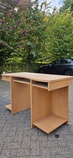 Mooi (computer)bureau met uitschuifbare planken, Ophalen of Verzenden, Gebruikt, Bureau