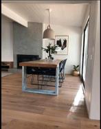 EIKEN VINTAGE VLOER, RUSTIEK GEBORSTELD KLEURLOOS GEOLIED, Ophalen of Verzenden, Nieuw, 75 m² of meer