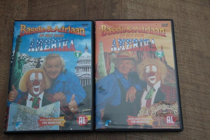 dvd Bassie & Adriaan  2 x, Cd's en Dvd's, Dvd's | Kinderen en Jeugd, Zo goed als nieuw, Alle leeftijden, Ophalen of Verzenden
