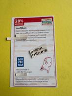 muZEEum  20% korting voor maximaal 5 personen, Drie personen of meer, Kortingskaart
