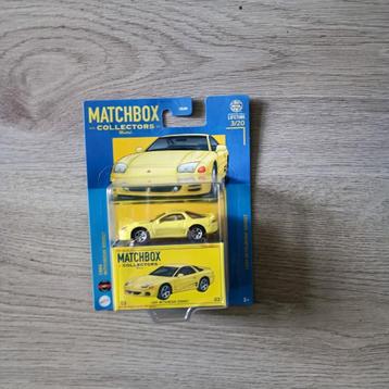 matchbox collectors 1994 Mitsubishi 3000gt geel beschikbaar voor biedingen