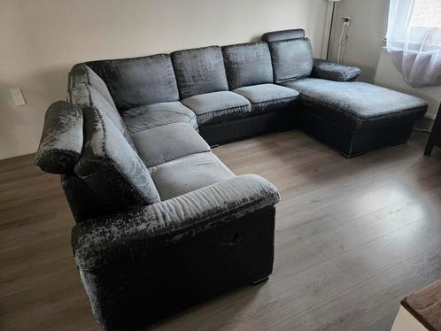 Grote U-bank gratis, Huis en Inrichting, Banken | Complete zithoeken, Gebruikt, Ophalen