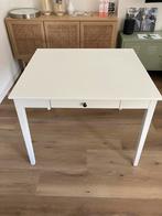 Idanäs uitschuifbare tafel, Huis en Inrichting, Tafels | Eettafels, Ophalen, Zo goed als nieuw, Rechthoekig, 50 tot 100 cm