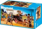 Playmobil 5248 Goudtransport met overvallers, Ophalen of Verzenden, Gebruikt, Complete set