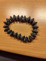 Retro Armband Zwart & Zilver, Sieraden, Tassen en Uiterlijk, Armbanden, Ophalen of Verzenden