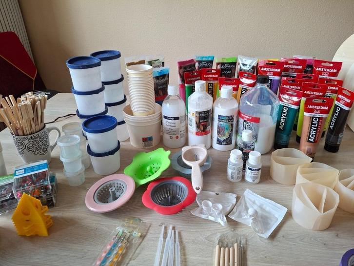 Acryl painting Alles om er mee te beginnen, Hobby en Vrije tijd, Overige Hobby en Vrije tijd, Gebruikt, Ophalen