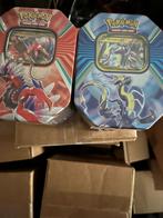 6 cases 6 Paldea Legends Tins (Pokémon TCG) sealed box, Ophalen of Verzenden, Zo goed als nieuw, Boosterbox