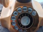 Vintage Bakeliet Telefoon met Draaischijf, Ophalen of Verzenden, Gebruikt, Met draaischijf