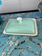 Pastel regout botervloot groen, Antiek en Kunst, Antiek | Servies los, Ophalen