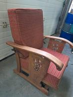 Verstelbare Antieke Rookstoel, Ophalen, Gebruikt, 75 tot 100 cm, 50 tot 75 cm