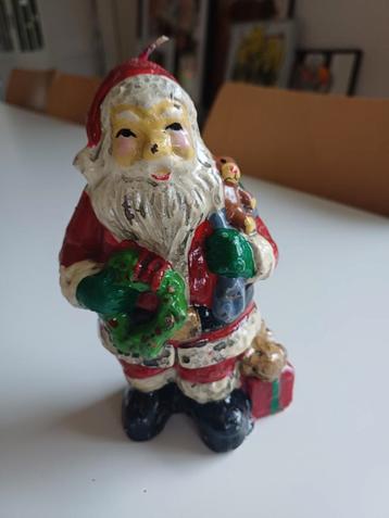 Oude kerst kaars kerstman
 beschikbaar voor biedingen