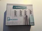 Livarno Living, Lidl, door hooks, 4 deur haken, NIEUW, Nieuw, Ophalen of Verzenden, Metaal, Wandhaken