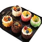 6 Kunst Gebakjes / Gebak Cake Taart Nep Sier Bakkerij, Verzenden, Nieuw