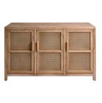 Nieuw Xenos bandung webbing dressoir kastje hout, Huis en Inrichting, Kasten | Dressoirs, Ophalen, Nieuw, 25 tot 50 cm