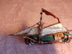 Oude mini tjalk, Hobby en Vrije tijd, Modelbouw | Boten en Schepen, Ophalen, Gebruikt