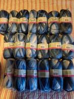 Kleurverloopgaren action made by me en mixed bl, grijs tint, Hobby en Vrije tijd, Breien en Haken, Ophalen of Verzenden, Nieuw