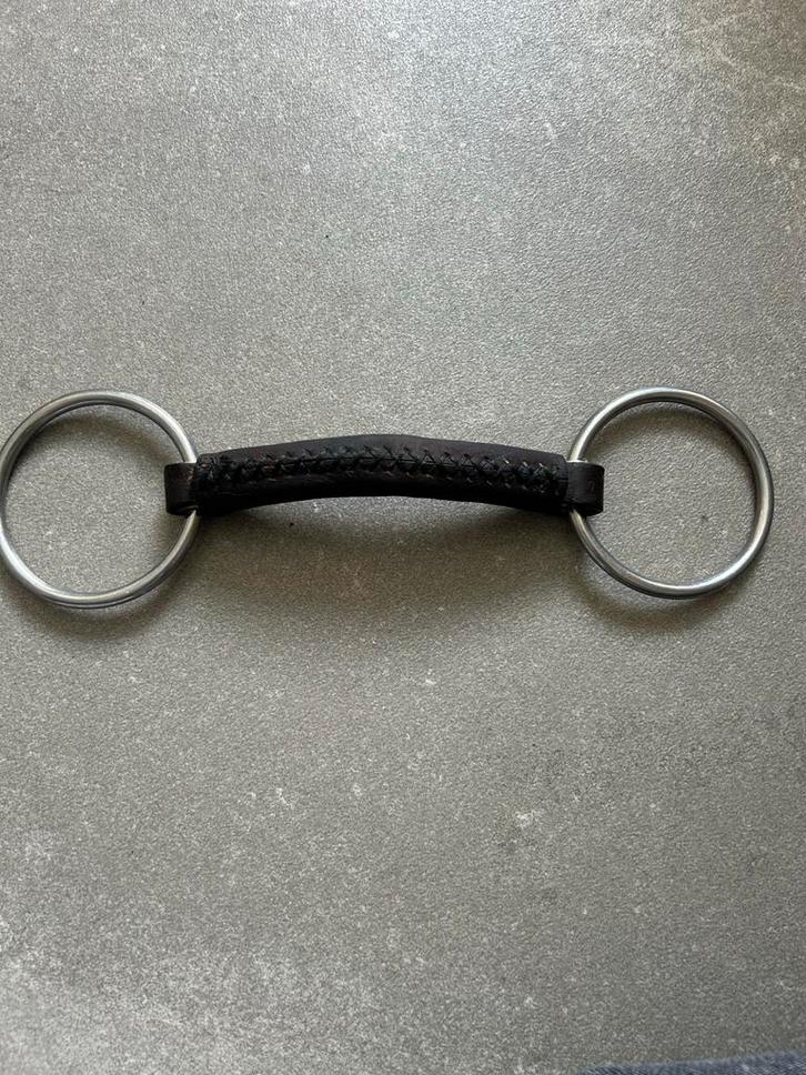 Trust bit lederen watertrenst 12,5, Dieren en Toebehoren, Paarden en Pony's | Hoofdstellen en Tuigage, Zo goed als nieuw, Dressuur