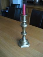 Antieke koperen kandelaar., Antiek en Kunst, Antiek | Koper en Brons, Ophalen of Verzenden, Koper