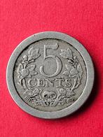 Zeldzame Stuiver 1908 - Nachtkwartje, Ophalen of Verzenden, Koningin Wilhelmina, 5 cent, Losse munt