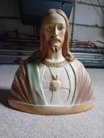 Groot jezus beeld 40x34 cm 25 euro, Antiek en Kunst, Ophalen of Verzenden