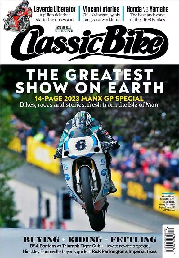Classic Bike Magazine oktober 2023, Verzenden, Gelezen