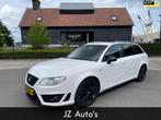 Seat Exeo ST 1.8 TSI SPORT AIRCO/ECC LEER LM VELGEN, Voorwielaandrijving, Euro 5, Gebruikt, Zwart
