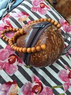 Unieke handgemaakte kokosnoot tas, Sieraden, Tassen en Uiterlijk, Tassen | Damestassen, Ophalen of Verzenden