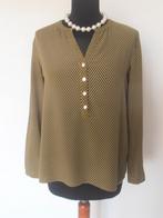Montego - prachtige geel zwarte blouse - 38, Maat 38/40 (M), Verzenden, Geel, Zo goed als nieuw