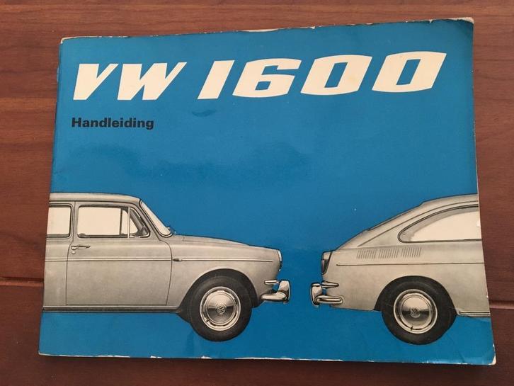 Instructieboek Volkswagen 1600, 1600 fastback, Variant 1965, Auto diversen, Handleidingen en Instructieboekjes, Ophalen of Verzenden