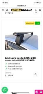 Dakdrager Mazda 3, Auto diversen, Dakdragers, Ophalen of Verzenden, Zo goed als nieuw