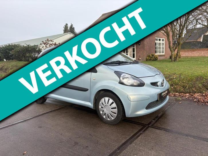 Toyota Aygo 1.0-12V +|5 DRS|AIRCO|ONDERHOUDEN|ELEK.RAMEN|2 K, Auto's, Toyota, Bedrijf, Te koop, Aygo, ABS, Airbags, Airconditioning