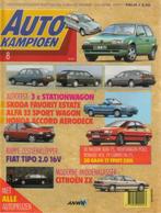 Autokampioen 8 1991 : Fiat Tipo 2.0 16V - Alfa Romeo 33 SW, Gelezen, Ophalen of Verzenden, Autokampioen, Algemeen