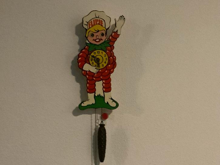 Originele Flipje Klok - Nieuwstaat - 1975, Antiek en Kunst, Antiek | Klokken, Ophalen of Verzenden