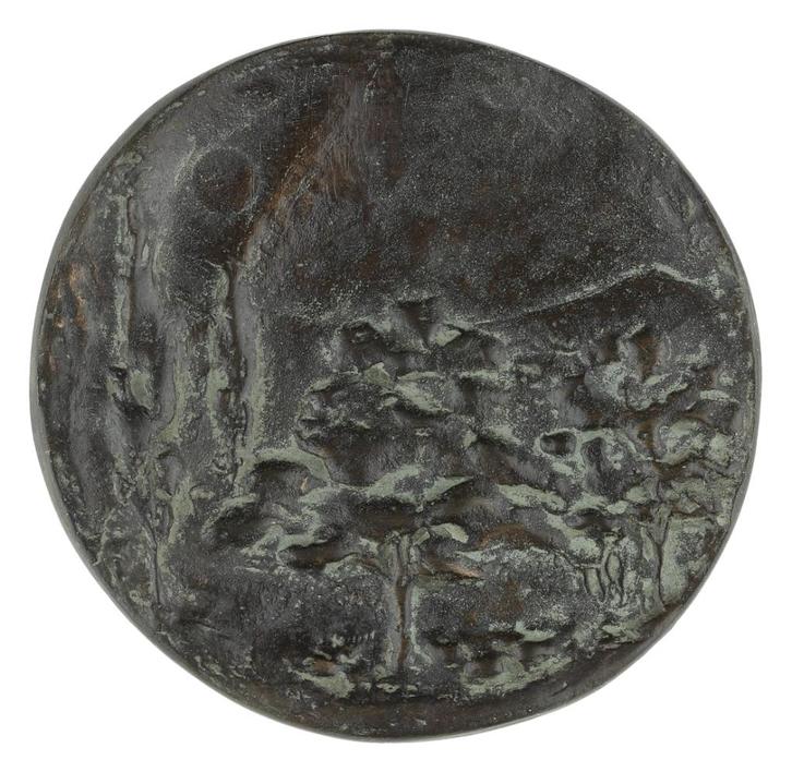 PENNING Christl Seth-Höfner : Zonder titel ºº, Postzegels en Munten, Penningen en Medailles, Brons, Nederland, Verzenden