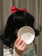 Nieuwe Sneeuwwitje pruik voor kids, Ophalen of Verzenden, Nieuw, 110 t/m 116, Meisje