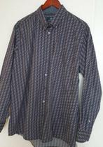 Overhemd met lange mouw XL, leuke print, Ophalen, Zo goed als nieuw, Halswijdte 43/44 (XL)