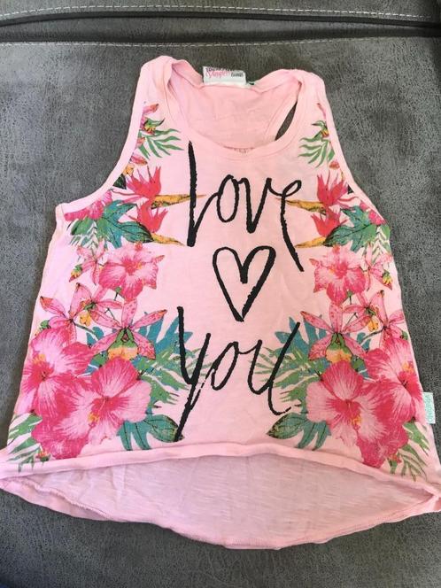 superleuke zomerse top van Vingino mt 3 = 98 - zgan, Kinderen en Baby's, Kinderkleding | Maat 98, Zo goed als nieuw, Meisje, Shirt of Longsleeve
