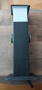 Nieuw: Buitenstopcontact Zuil met Lamp - Zwart, Kunststof, Minder dan 50 watt, Staande lamp, Waterbestendig