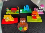 Lego duplo figuren op bouwplaten, Duplo, Ophalen of Verzenden, Zo goed als nieuw