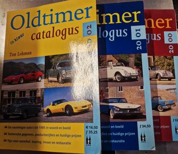 4x oldtimer catalogus 1997 +2000/2001/2002 beschikbaar voor biedingen