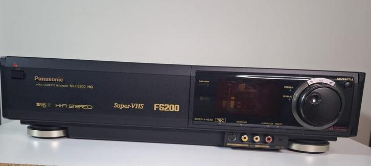 Panasonic NV-FS200 HQ hi-fi stereo Super-VHS, Audio, Tv en Foto, Professionele Audio-, Tv- en Video-apparatuur, Gebruikt, Video