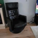 Zwarte relaxstoel -zgan (geen beschadiging), Ophalen, Zo goed als nieuw, Zwart, Eén