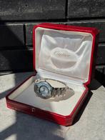 Cartier Must 21 Staal Large (compleet; doos en papieren), Overige merken, Staal, Staal, Polshorloge