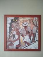 Jazz Band Schilderij, Ophalen