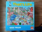 That's Life puzzel 1000 stukjes Parijs, Ophalen of Verzenden, 500 t/m 1500 stukjes, Zo goed als nieuw, Legpuzzel