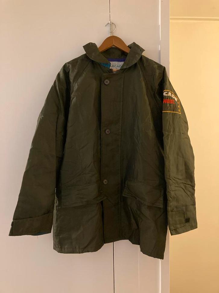 90s Arcade Jas - Collector’s item, Kleding | Heren, Jassen | Winter, Zo goed als nieuw, Maat 46 (S) of kleiner, Groen, Ophalen of Verzenden