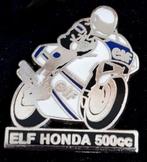 Honda 500 cc pin- zilverkleur emaille, Verzamelen, Speldjes, Pins en Buttons, Nieuw, Transport, Speldje of Pin, Verzenden